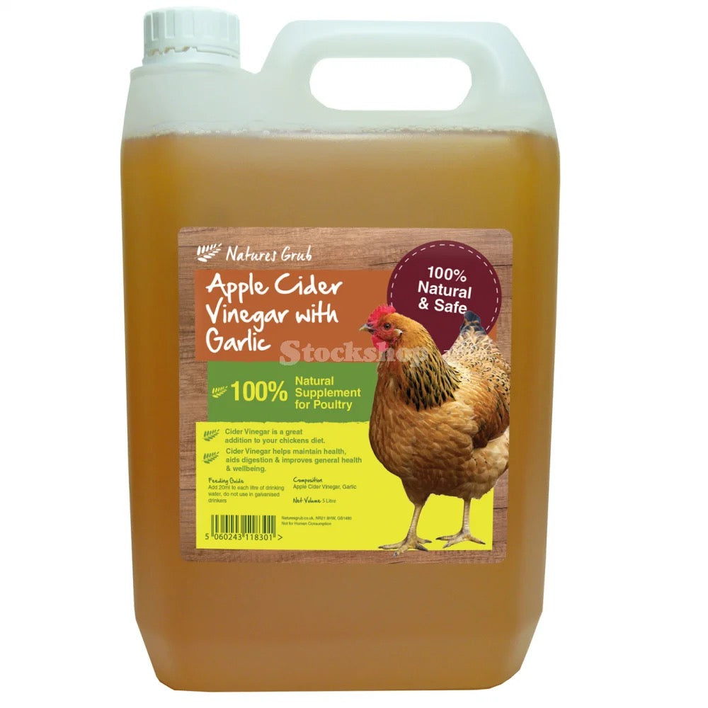 Apple Cider Vinegar with Garlic